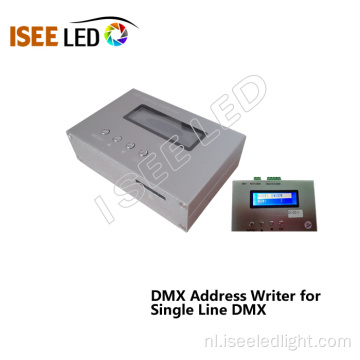 DMX 512-adresschrijver voor DMX-regelsysteem